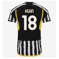 Juventus Moise Kean #18 Heimtrikot 2023-24 Kurzarm